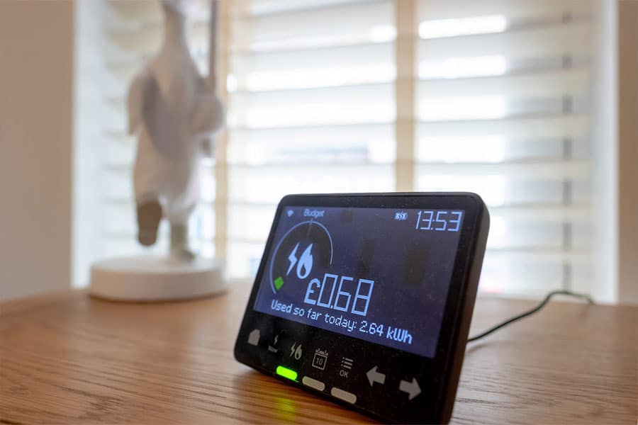A smart meter installed by our domestic electrician A smart meter installed by our domestic electrician